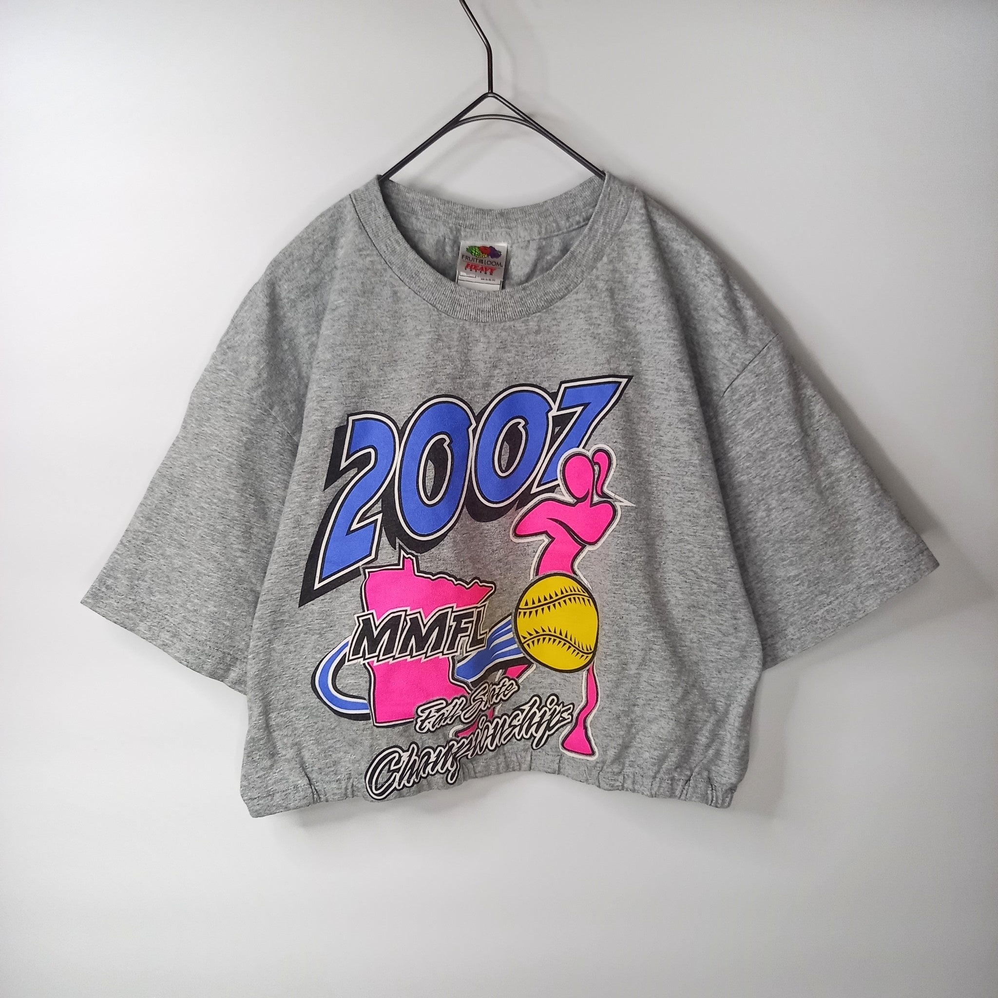 【希少】90s フルーツオブザルーム リメイク Tシャツ タンクトップ  Y2K