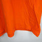 ディズニー　クルーネック　リンガーTシャツ　半袖　ビッグロゴ　オレンジ