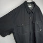 コロンビア　OMNI-WICK　ワークシャツ　半袖　オーバーサイズ　ブラック