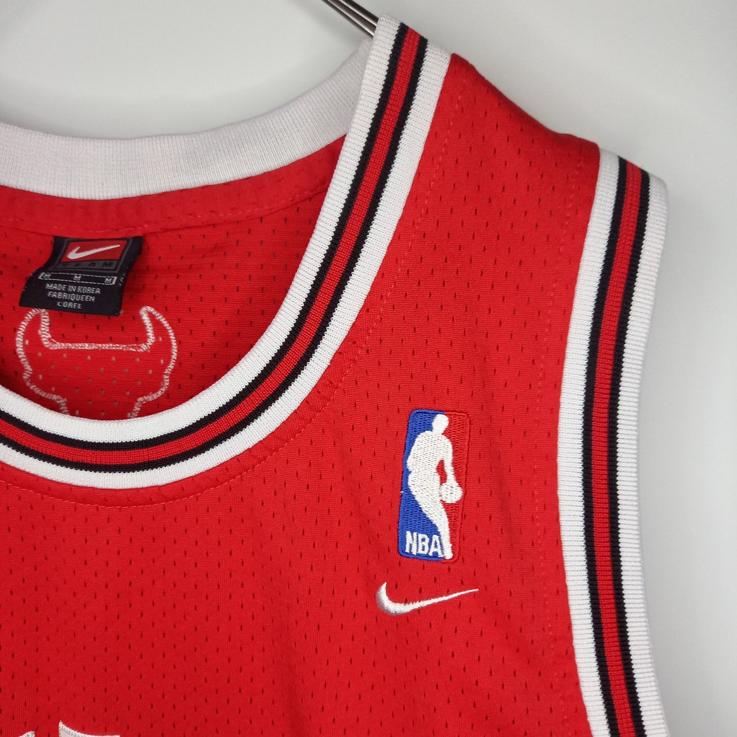 ナイキ　タンクトップ　ノースリーブ　ゲームシャツ　NBA　ジョーダン　刺繍ロゴ
