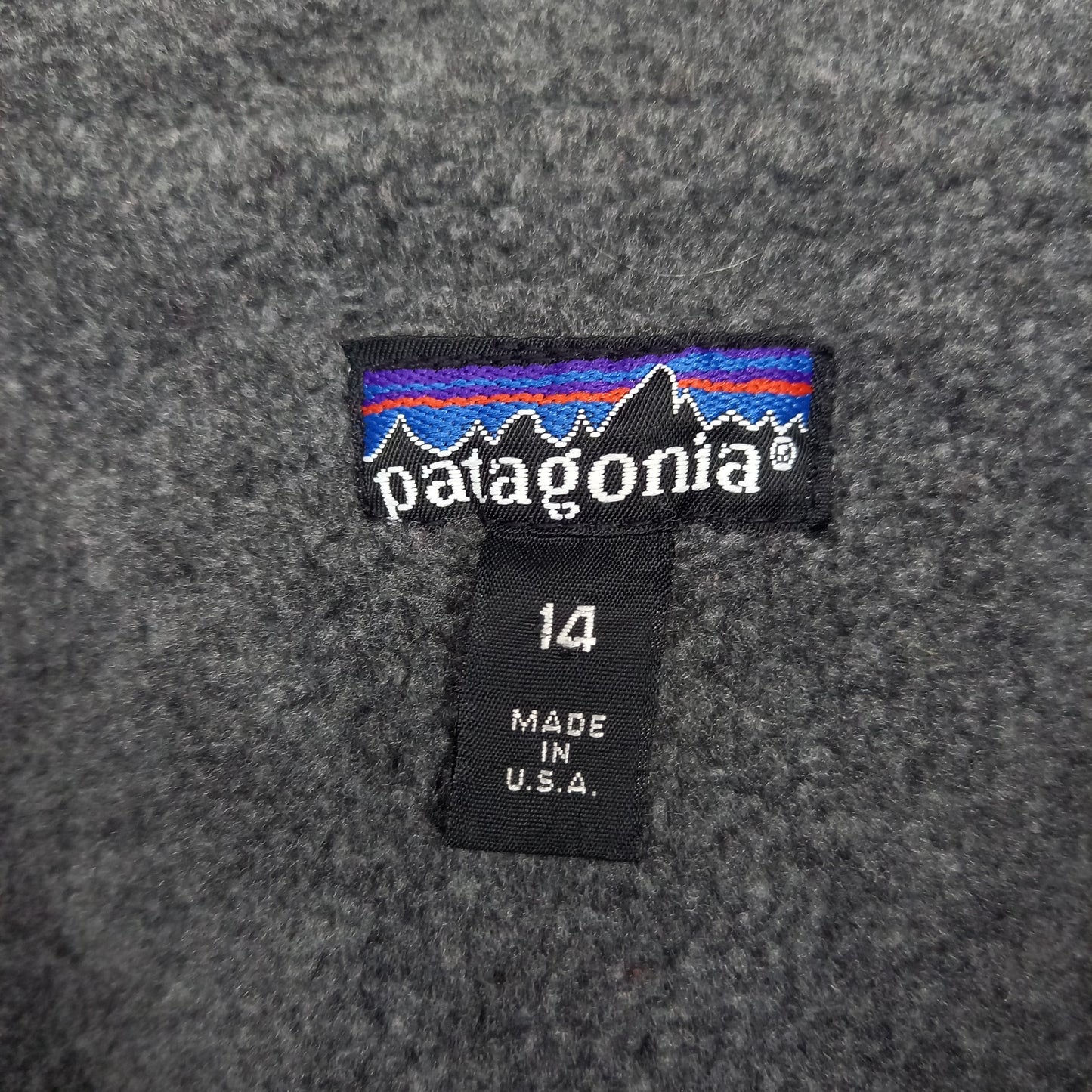90s　アメリカ製　USA　パタゴニア　シェルドシンチラ　ナイロンジャケット　刺繍　パープル　XL