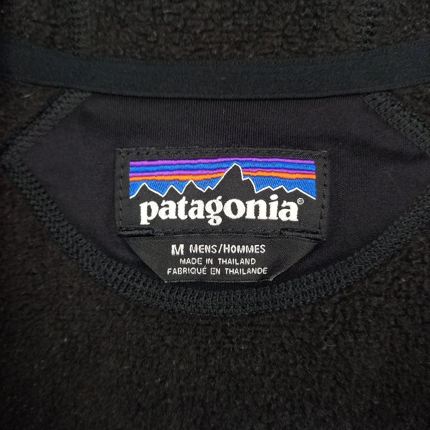 パタゴニア　ベターセーター　パーカー　フリース　裏起毛　廃盤　刺繍　ブラック　M
