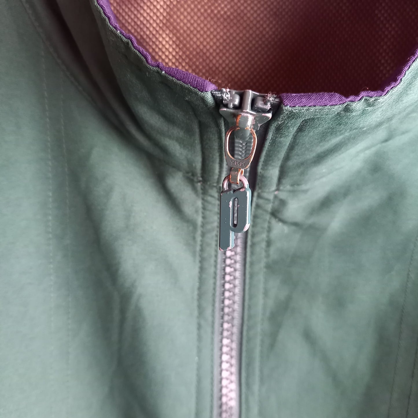 プリンス　ナイロンジャケット　グリーン　オーバーサイズ　XL