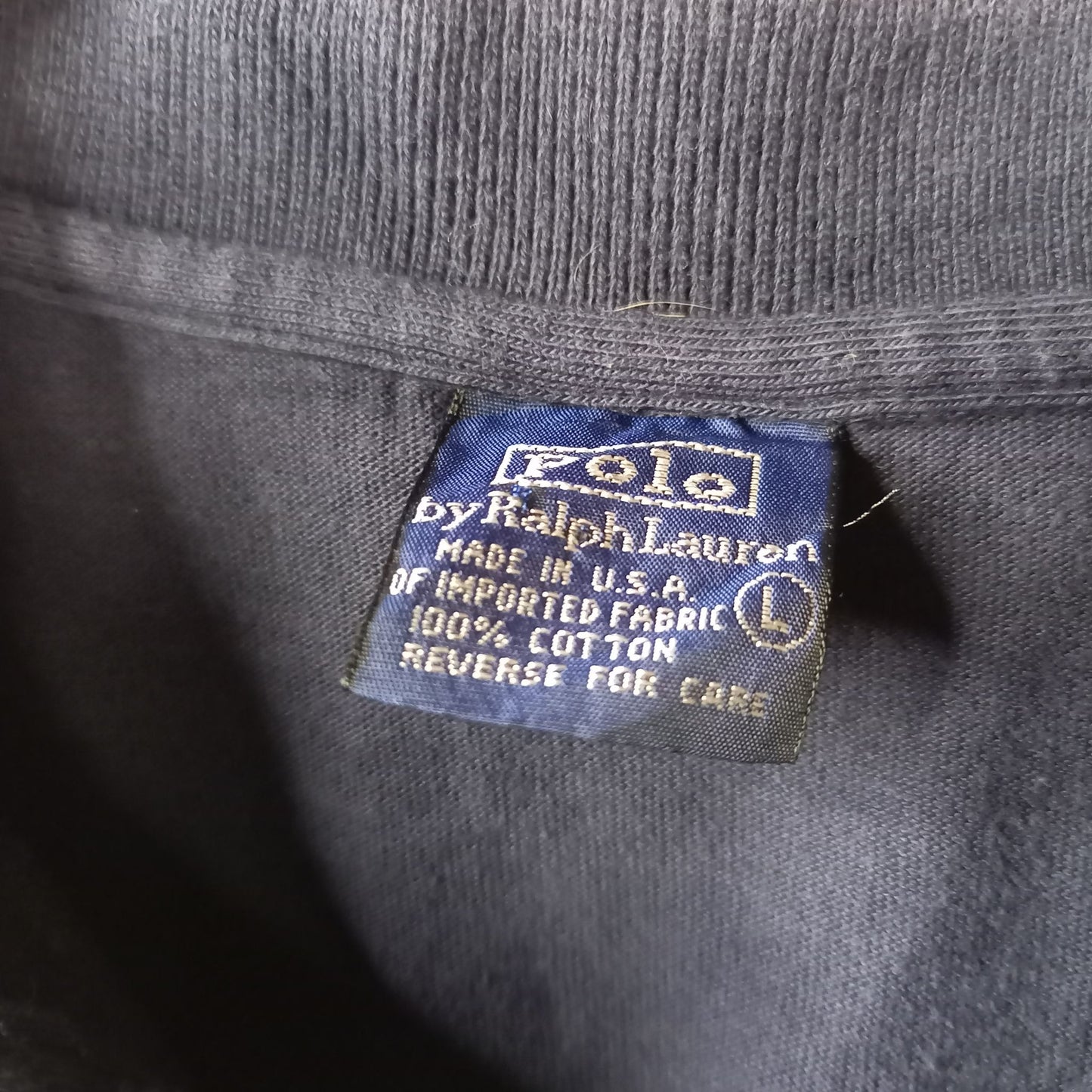 UNCカラー ラルフローレン USA ボーダー 半袖 ポロシャツ 刺繍 ロゴ