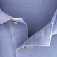 フレラコ　ポロシャツ　刺繍ロゴ　シェルボタン　ブルー　フランス製　ユーロ古着　4