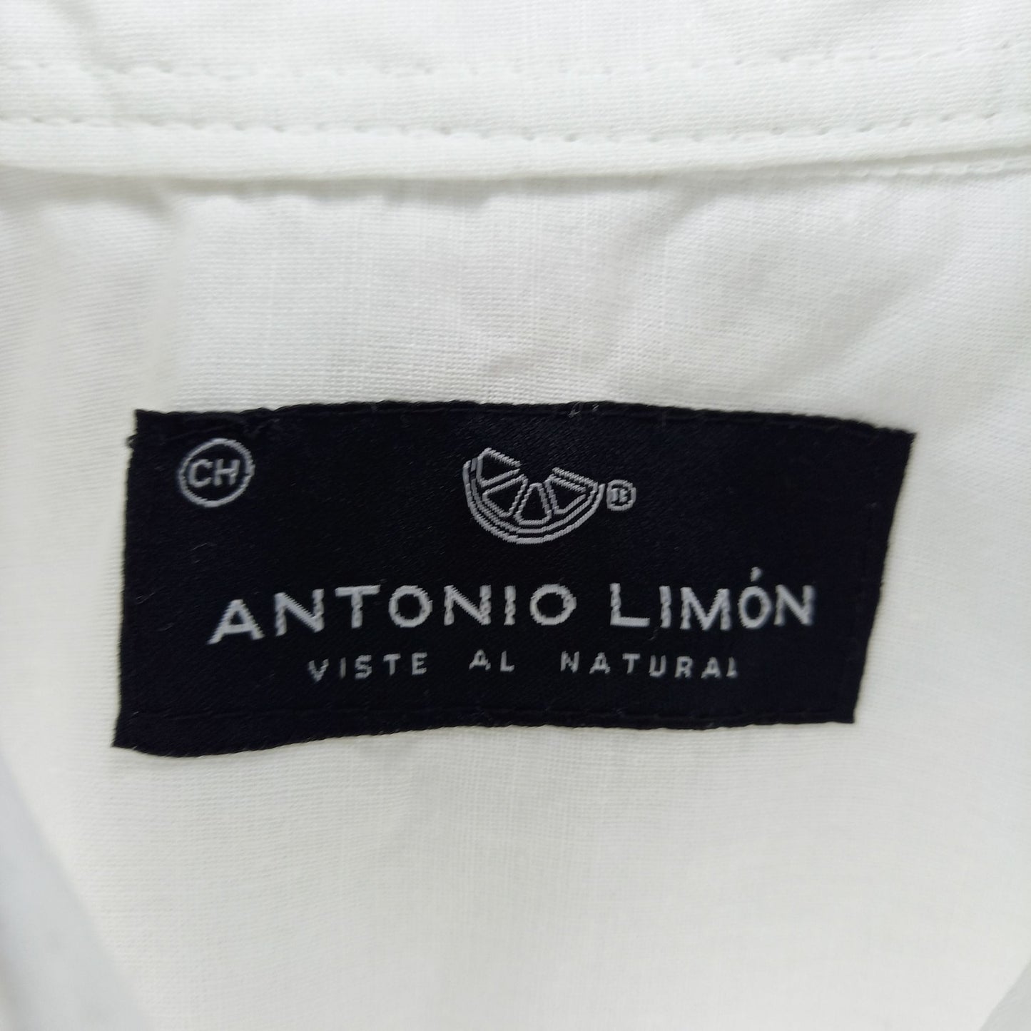 ANTONIO LIMON　キューバシャツ　半袖　刺繍　メキシコ製　ホワイト