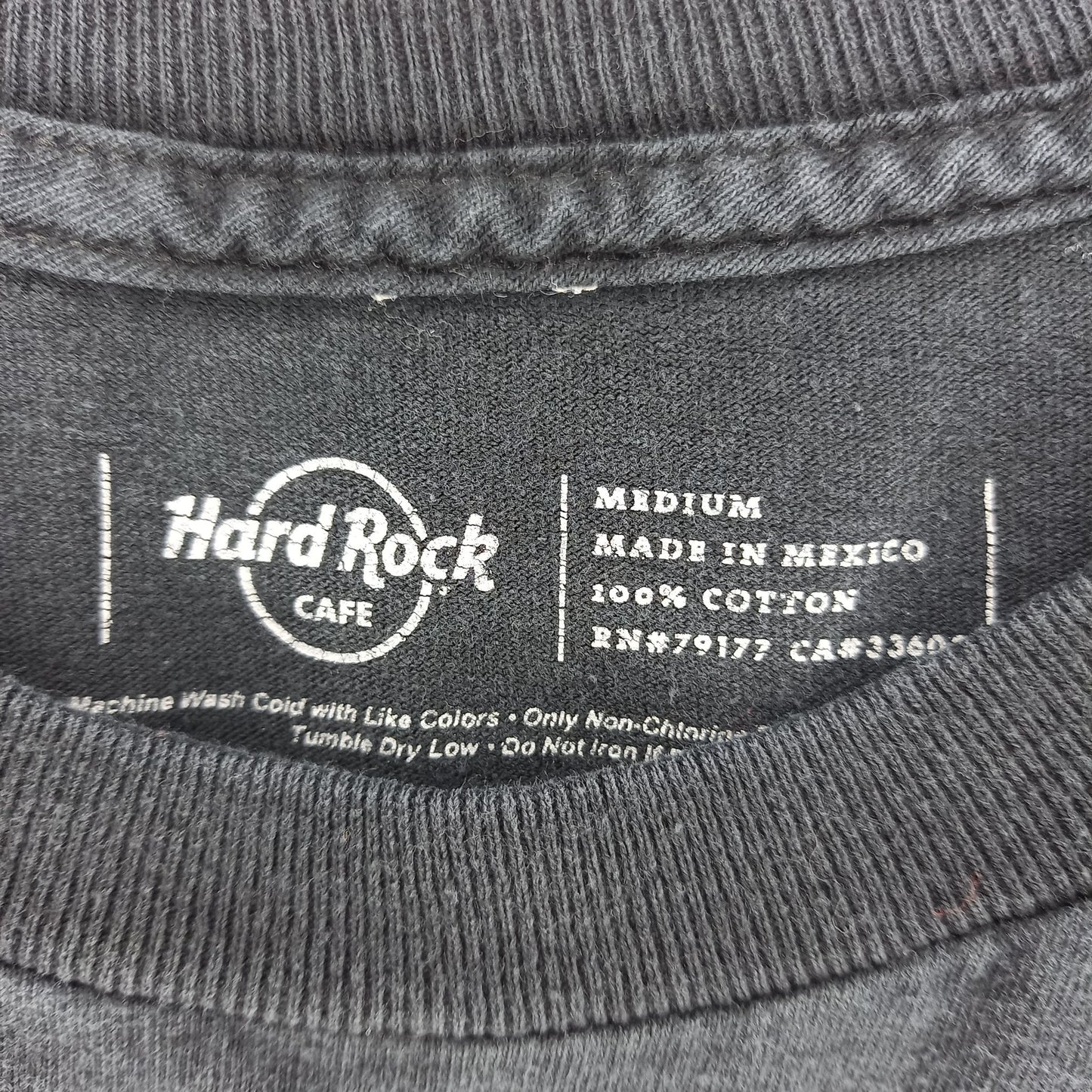 90s　HARD ROCK CAFE　半袖　プリントTシャツ　メキシコ製