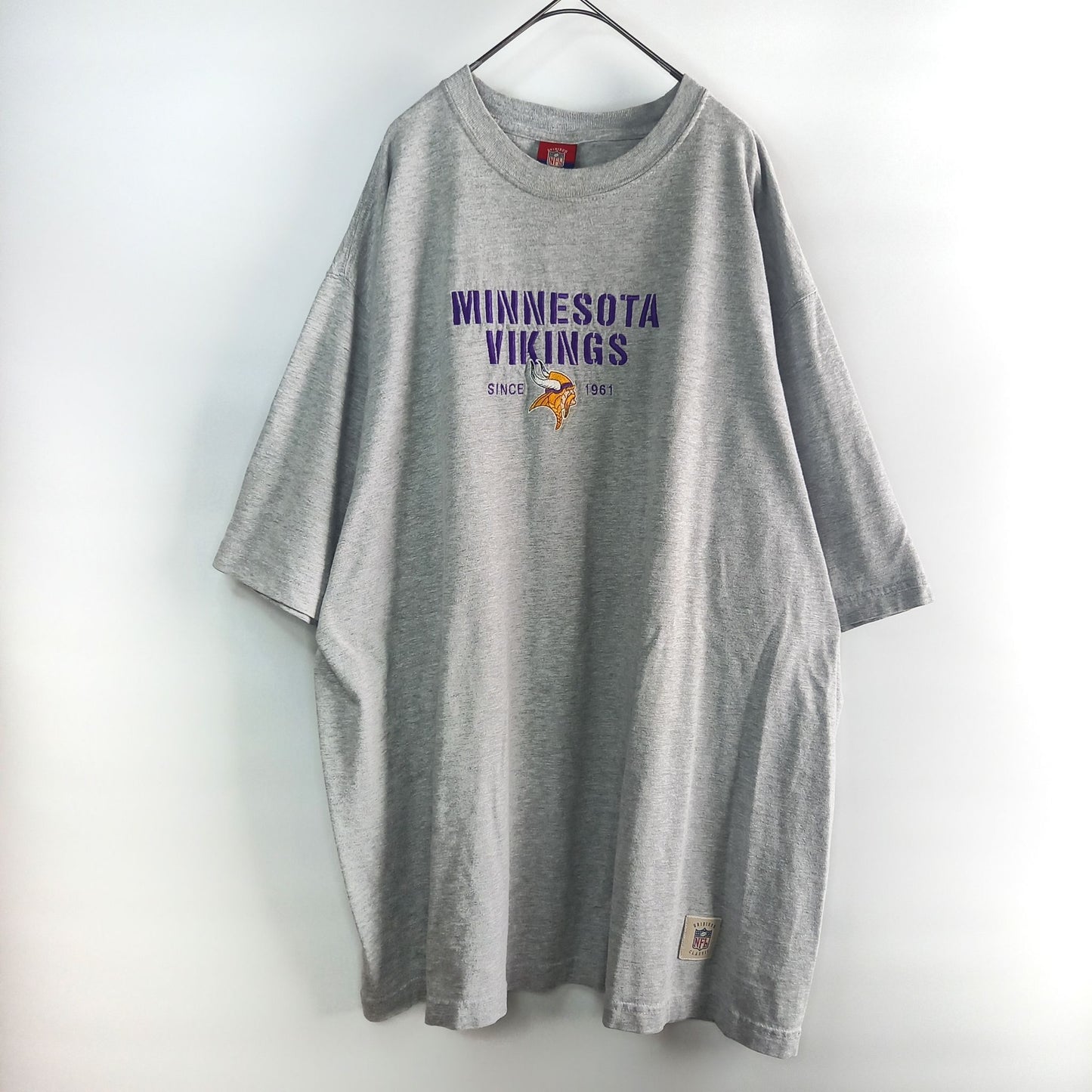 リーボック　NFL CLASSIC　クルーネック　Tシャツ　バイキングス　XL