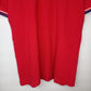 日本製　フレッドペリー　ポロシャツ　半袖　ヒットユニオン　刺繍ロゴ　赤　M